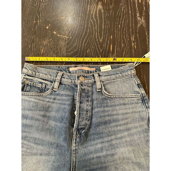 Hudson Faye Hrm Women's Wide-Leg Distressed Jeans Medium Blue Size M - Picture 4 of 15